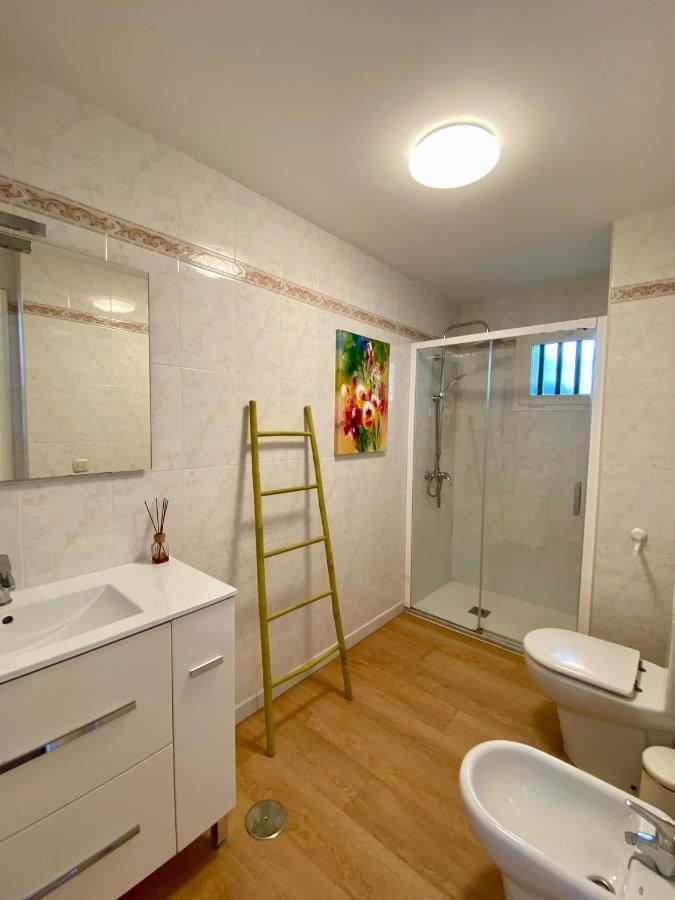 Apartamento Om Con Piscina Y Vistas Al Mar Apartment Коста Тегисе Екстериор снимка